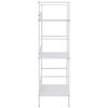 288220 vidaXL 3-Layer Book Shelf White 60x27,6x90,5 cm Chipboard
