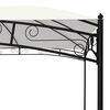 vidaXL Садова Альтанка Кремовий 4х3 м 180 г/м²