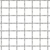vidaXL Садова Дротяна Огорожа 50x50 см 21x21x2,5 мм Нержавіюча Сталь