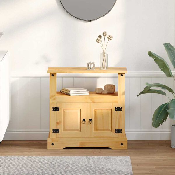 vidaXL Тумба під телевізор Серія "Корона" 80x43x78 см Сосна