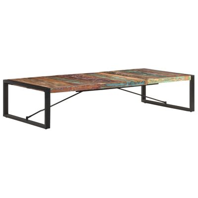 vidaXL Журнальний столик 180x90x40 см Масив відновленої деревини