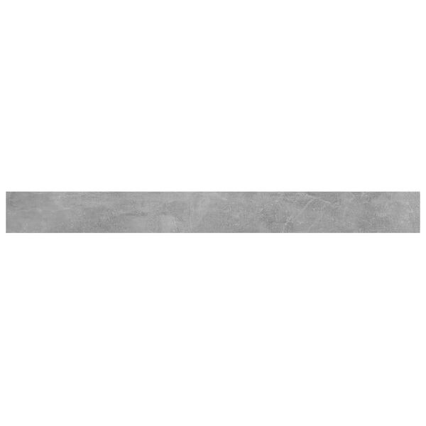 vidaXL Книжкові Полиці 8 шт Сірий Бетон 100x10x1,5 см ДСП