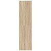800237 vidaXL Wardrobe Sonoma Oak 50x50x200 cm Chipboard