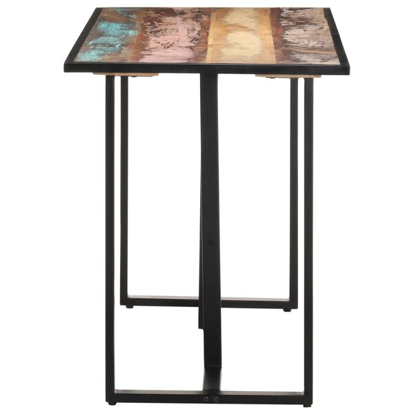 vidaXL Обідній стіл 120 см Масив відновленої деревини