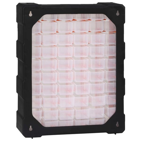 vidaXL Органайзер з 60 Висувними Ящиками 38x16x47,5 см