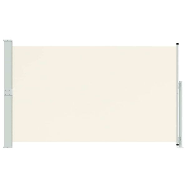 vidaXL Бічний Висувний Тент для Дворика Кремовий 180x300 см