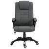 vidaXL Офісне крісло Антрацит Штучна шкіра