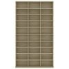 vidaXL Шафа для CD-дисків Дуб сонома 102x23x177,5 см ДСП