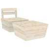 315636 vidaXL 2 Piece Garden Lounge Set Impregnated Spruce Wood