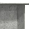 800247 vidaXL Dining Table Concrete Grey 110x60x75 cm Chipboard