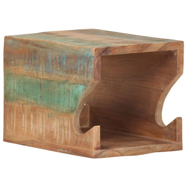 vidaXL Настінне кріплення для велосипеда 35x25x25см Відновлена деревина