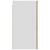 801279 vidaXL Hanging Cabinet Sonoma Oak 80x31x60 cm Chipboard