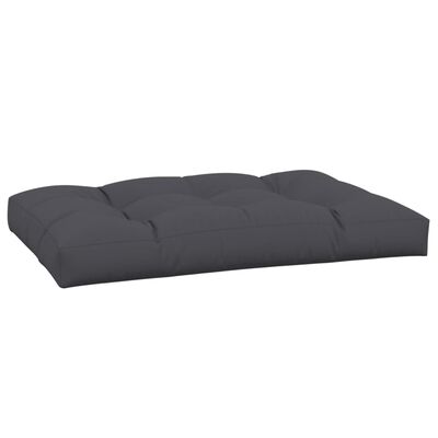 vidaXL Подушка для дивана з піддонів Антрацит 120x80x10 см