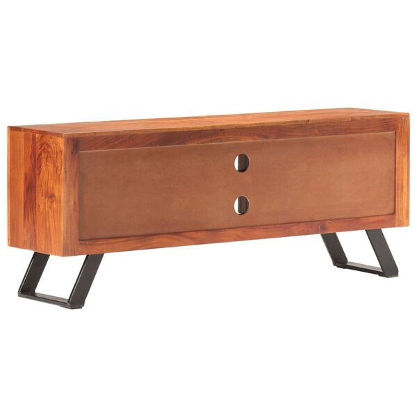 vidaXL Тумба під телевізор 122x30x49 см Масив акації