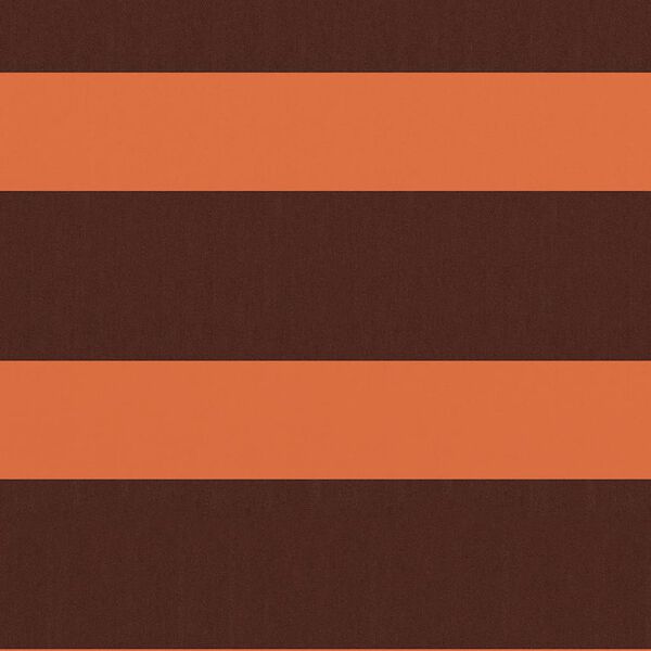 vidaXL Балконна Ширма Помаранчевий/Коричневий 75x500см Тканина Оксфорд