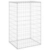 vidaXL Стіна з Габіонів з Кришками 60x50x100 см Оцинкована Сталь