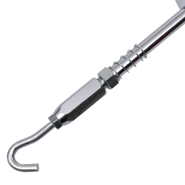 vidaXL Зворотний Молоток із Гаком 65 см Вуглецева Сталь