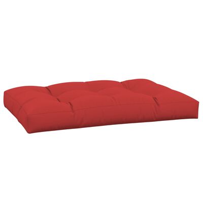 vidaXL Подушка для дивана з піддонів Червоний 120x80x10 см