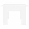 vidaXL Журнальний столик Білий 100x60x42 см ДСП