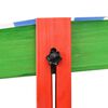 313887 vidaXL Sandbox with Adjustable Roof Fir Wood Multicolour UV50