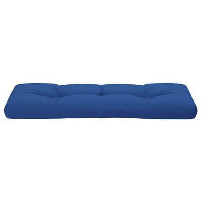 vidaXL Подушка для дивана з піддонів Яскраво-синій 120x40x10 см