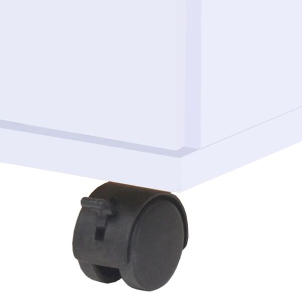 vidaXL Тумба з Шухлядами Білий 33x45x60 см