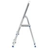 vidaXL Драбина-Стрем'янка 3 Сходинки 150 кг Алюміній