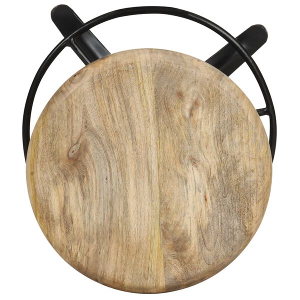 vidaXL Барні Стільці 2 шт 66 см Масив Дерева Манго