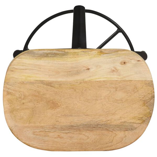 vidaXL Барні Стільці 2 шт 66 см Масив Дерева Манго