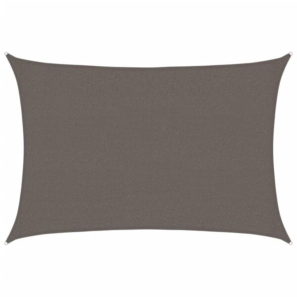 vidaXL Сонцезахисний Навіс Антрацит 2,5x3,5 м ПВЩ 160 г/м²