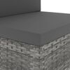 vidaXL Комплект Садових Меблів 2 Од. Сірий Поліротанг