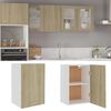 801255 vidaXL Hanging Cabinet Sonoma Oak 39,5x31x60 cm Chipboard