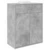 800715 vidaXL Sideboard Concrete Grey 60x30x75 cm Chipboard