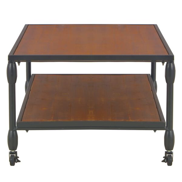 vidaXL Журнальний Столик з Полицею 120x60x40 см Масив Ялини