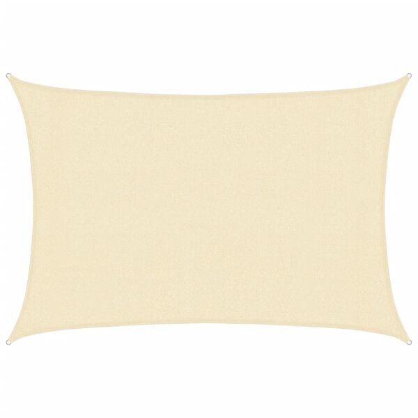 vidaXL Сонцезахисний Навіс Кремовий 3x4 м ПВЩ 160 г/м&sup2;