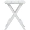 47690 vidaXL Folding Garden Table 45,5x38,5x50 cm White