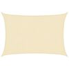 vidaXL Сонцезахисний Навіс Кремовий 2x3 м ПВЩ 160 г/м²