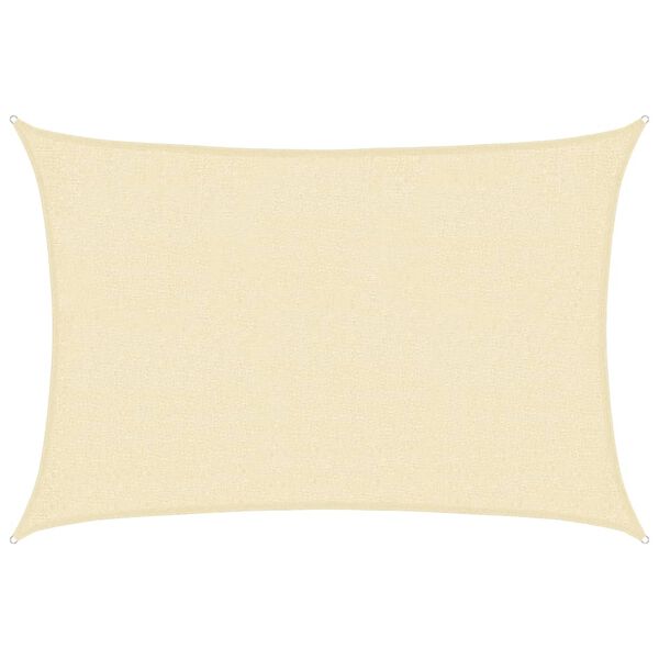 vidaXL Сонцезахисний Навіс Кремовий 2x3 м ПВЩ 160 г/м²