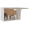 802516 vidaXL Hanging Cabinet Sonoma Oak 60x31x40 cm Chipboard