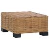 vidaXL Журнальний столик 47x47x28 см Натуральний ротанг