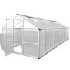 vidaXL Теплиця 481x250x195 см 23,44 м&sup3; Алюміній