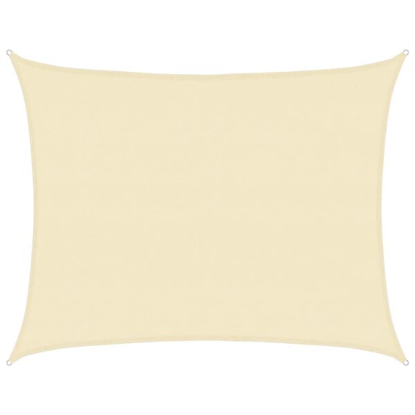 vidaXL Сонцезахисний Навіс Кремовий 6x7 м ПВЩ 160 г/м²