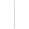 804627 vidaXL Bathroom Mirror High Gloss White 90x1,5x37 cm Chipboard