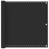 vidaXL Ширма для Балкона Антрацит 90x600 см ПВЩ