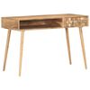 287438 vidaXL Writing Desk 115x50x76 cm Solid Acacia Wood