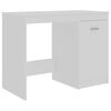 vidaXL Письмовий стіл Білий 100x50x76 см ДСП