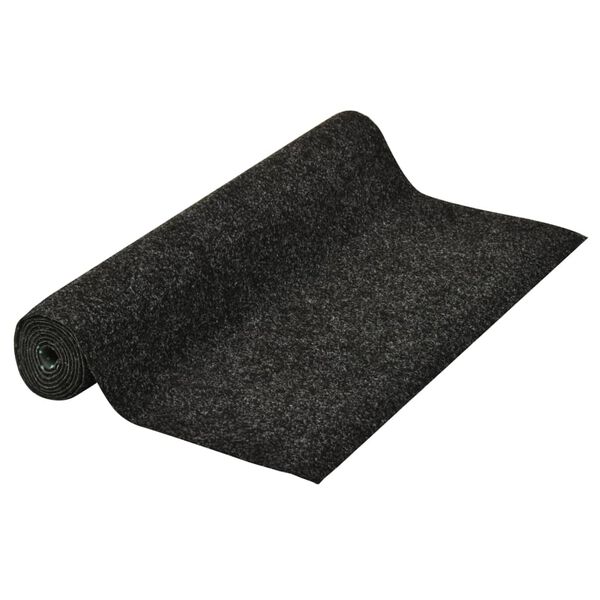 vidaXL Штучний Газон з Шипами Антрацит 5x1 м