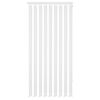 vidaXL Вертикальні Жалюзі Білий 120x250 см Тканина