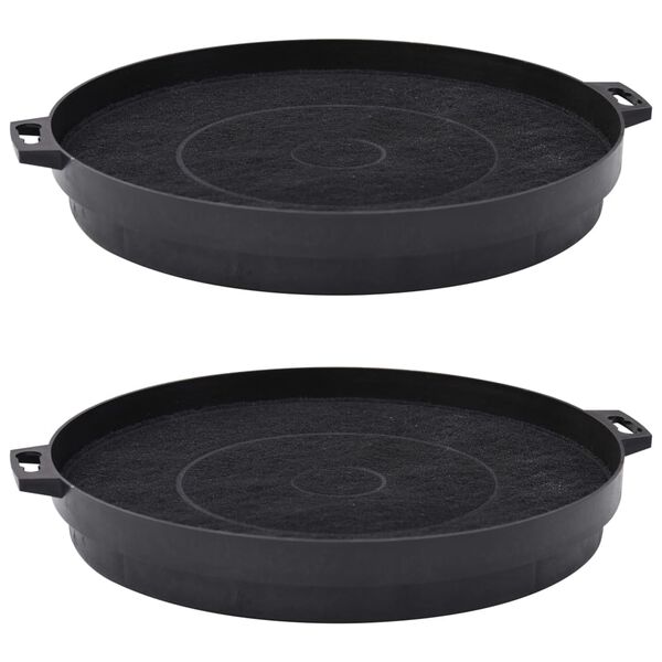 vidaXL Вугільні Фільтри для Витяжки 2 шт 210 мм