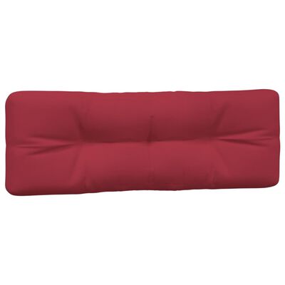 vidaXL Подушки для дивана з піддонів 3 шт Бордовий